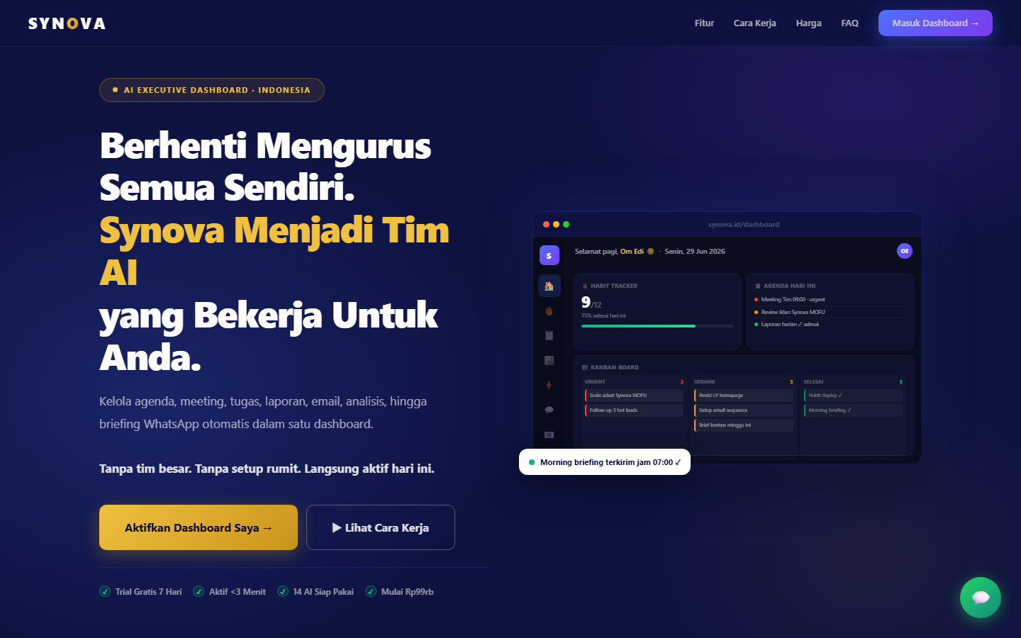 Screenshot Synova